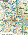Map of Cologne (City in Germany North Rhine-Westphalia) | Welt-Atlas.de