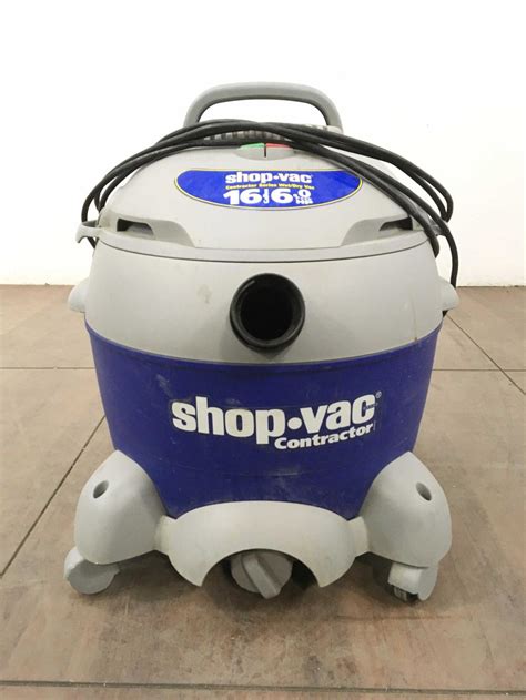 Lot Shop Vac Contractor Wet Dry 16 Gal 6hp Vacuum