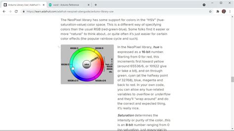 Neopixel 104 Color Wheel Colorhsv Youtube