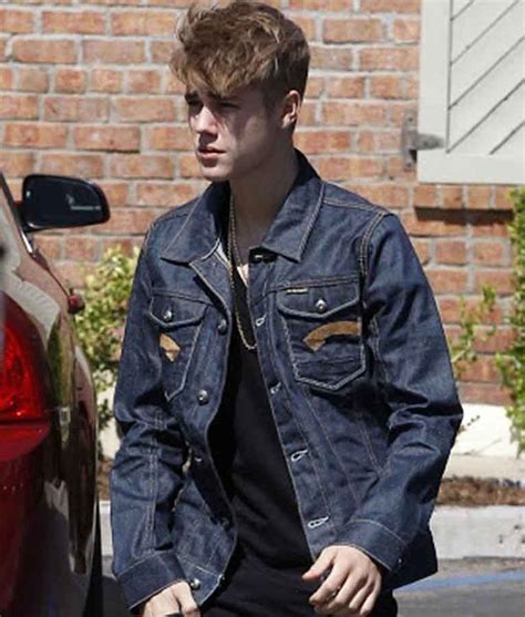 street wear justin bieber denim jacket jackets creator