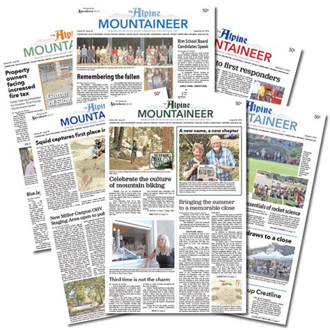 Online Newspaper Alpine Mountaineer News