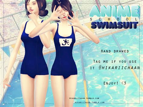 Hikariichaan Sims 4 Sims 4 Clothing Swimsuits