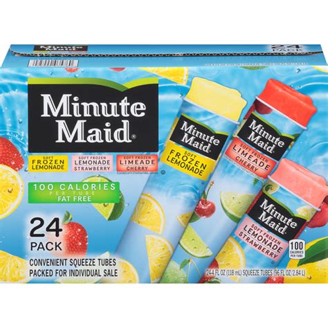 Minute Maid Soft Frozen Lemonadesoft Frozen Strawberry Lemonadesoft