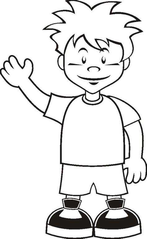 Menino Para Colorir 2 Desenhos Para Colorir Imagens Para Colorir