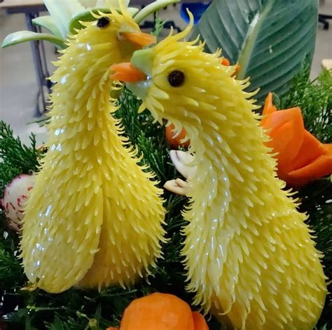 Vegetable Carving Ideas