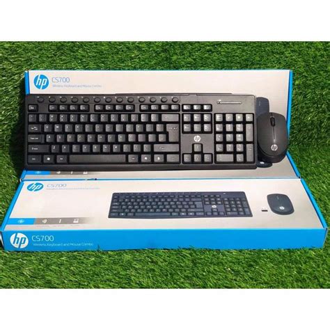 Shop Hp Wireless Combo Keyboard And Mouse Cs700 Black Online Jumia Ghana