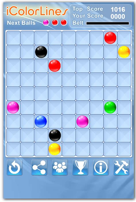 Puzzle Game Colored Lines