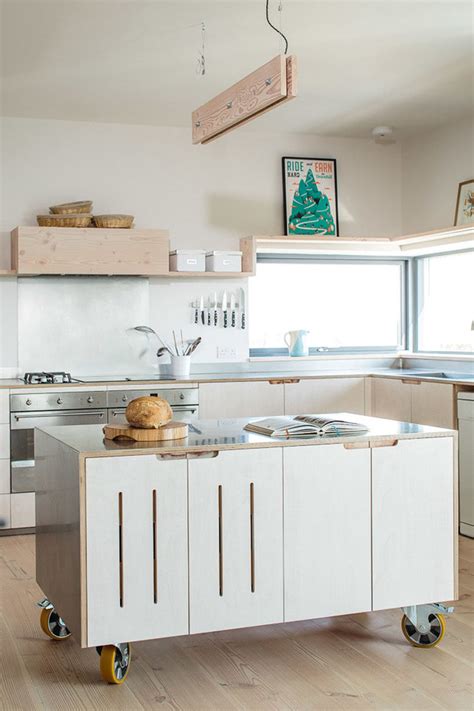 Choose from our selection of portable kitchen islands, bar carts and microwave stands in various. 8 Examples Of Kitchens With Movable Islands That Make It ...