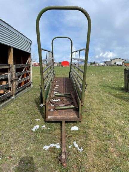 Powder River Portable Steel Loading Chute Ascent Auction