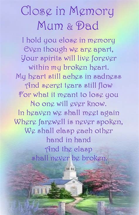 Special gifts for mum and dad. Mum Dad Memorial Card | In Loving Memory | Pinterest | In ...