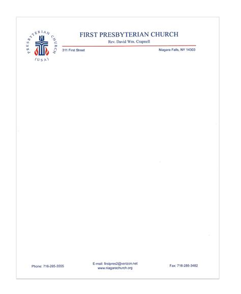 The treasured vbs 2021 logo is available in five formats (three jpeg and two png files). 5+ Free Church Letterhead Templates : How To Design Your ...