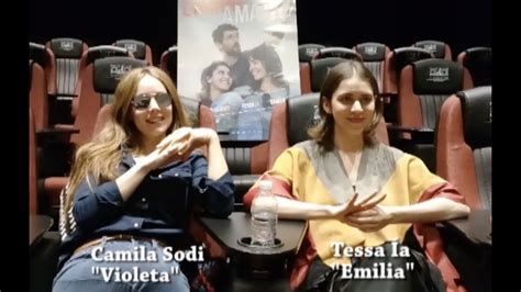 CAMINO A MARTE Entrevista con Camila Sodi y Tessa Ía YouTube