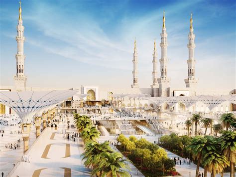 Architectural Visualisation Mosque In Medina Saudi Arabia Mosque