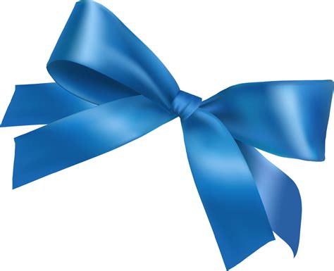 Download Blue Bow Png Clipart Png Download - PikPng