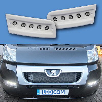 Day Running Lights Drl Led Fiat Ducato Boxer Relay To