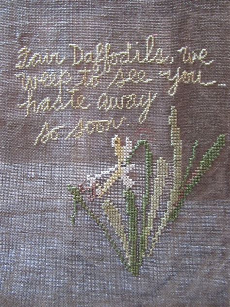 Garden Grumbles And Cross Stitch Fumbles Leaves And Bushes