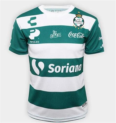Puma santos laguna club third men soccer football jersey pearl guaranteed 100% authentic product please visit my store for more football/soccer apparel!!! Santos Laguna 2018/19 Home Shirt Soccer Jersey ...