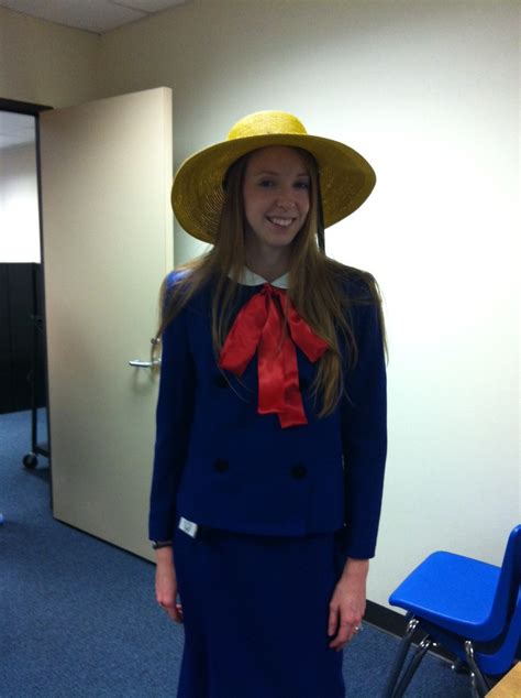 Lay the white peter pan collar around the neck and tie the red ribbon in the. Madeline Costumes | CostumesFC.com