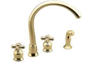 Moen's broad selection of kitchen faucets offers a wide array of functionality. Moen 7796P Monticello Polished Brass Two-Handle Kitchen ...