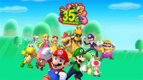 Super Mario Bros 35th Anniversary By Rohanartlife On Deviantart