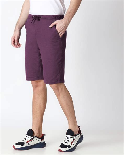 Deep Purple Mens Casual Shorts