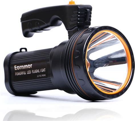 Eornmor Outdoor Handheld Portable Flashlight Usb Rechargeable Super