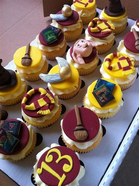 harry potter cupcakes decorated cake by liah curtis cakesdecor