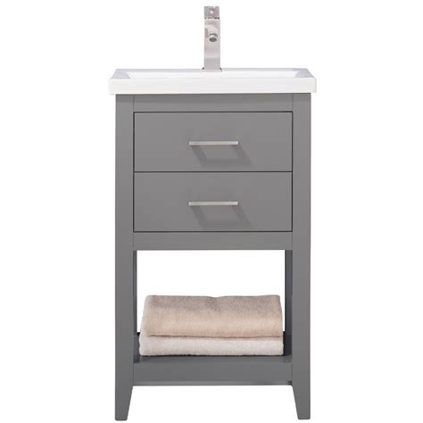 These sizes don't provide as much countertop or storage space as standard. Shallow Narrow Depth Bathroom Vanity : Narrow Depth ...