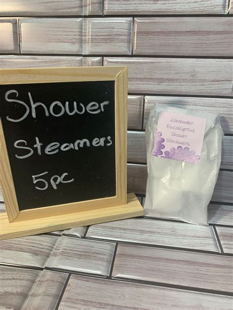 5 Piece Shower Steamer Etsy