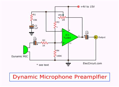 Condenser Mic Preamp Circuit Diagram Wiring Schematic Online