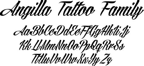 20 Tattoo Fonts Top Collections