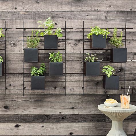 Make A Statement With Wall Mounted Planters Home Wall Ideas