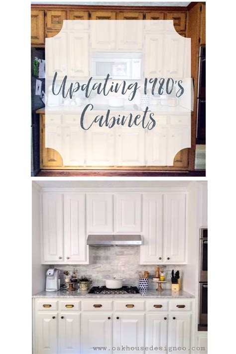 Make the legs yourself or purchase prefabricated legs (just make sure you measure the height from floor to bottom of cabinet) then install them beneath the cabinet in the toe kick space. Using paint, hardware, and DIY, you can update an older kitchen. | Kitchen, Old kitchen, Kitchen ...