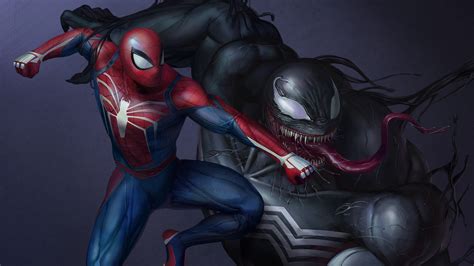 Spiderman Vs Venom Wallpaper Hd