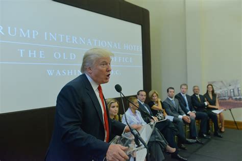 Trumps In Town To Unveil Hotel Designs The Washington Post