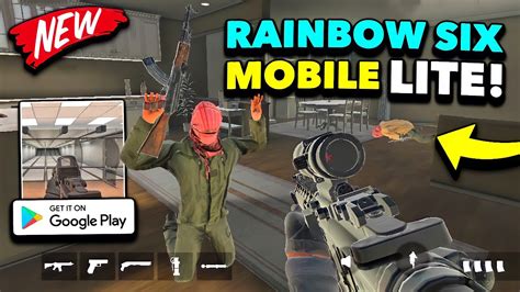 New Mobile Fps Game Like Rainbow Six Mobile Lite High Graphics