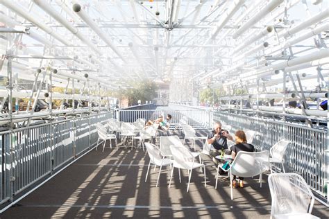 Melbourne Food And Wine Festival Hub By Hassell Landscape Architecture