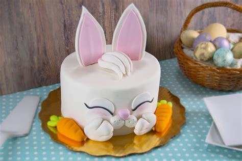 Decoración de pastel de conejo Pastel de conejo Pastel de conejo de