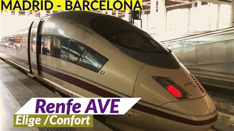 Spain S Bullet Train Renfe Ave Velaro E Elige Confort Madrid