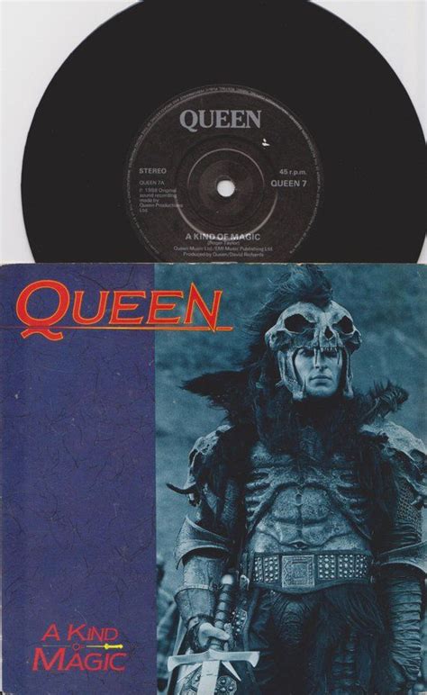 Queen A Kind Of Magic 1986 Uk Issue 7 45 Rpm Vinyl Etsy A Kind Of Magic Queen Kindness