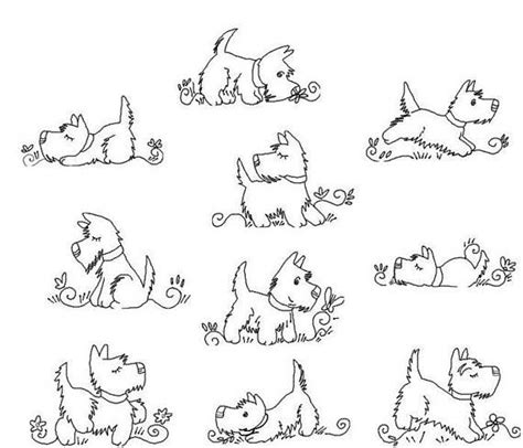 The expression on its face is so very lifelike and reminded me immediately of our holland lop. Scottie Dogs Outlines | Dog outline, Dog drawing, Scottie