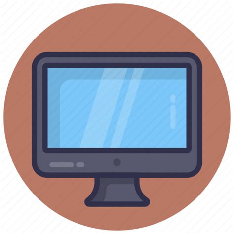 Monitor Desktop Computer Pc Screen Web Personal Icon Download