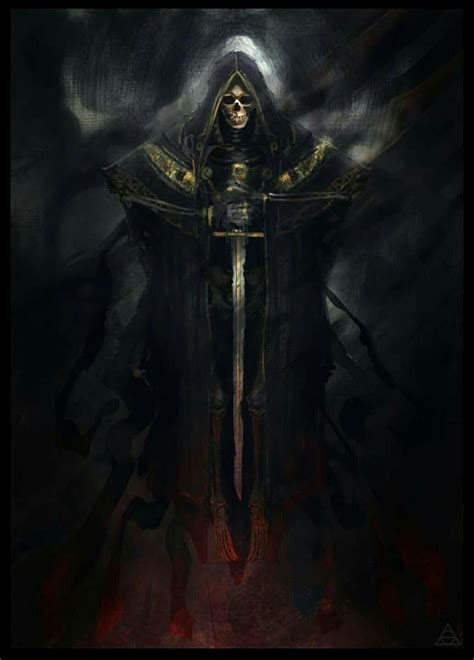 Image result for grim reaper with sword | Skeleton king, Grim reaper ...
