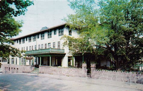 New York Alexandria Bay Monticello Hotel In 1000 Islands 1959 Vintage