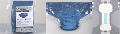 Northshore Megamax Briefs Large Blue Adult Diaper Review