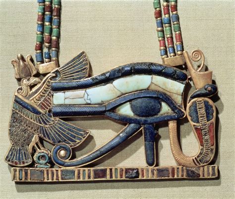 Wedjet Eye Pectoral From The Tomb Of Tutankhamun C1370 52 Bc New