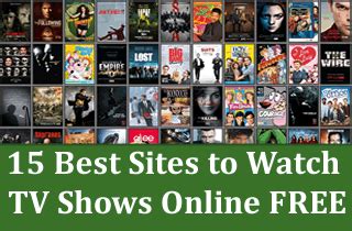 Recommendation for downloading free movies. 15 Best Websites to Watch TV Shows Online FREE ~ Watch ...