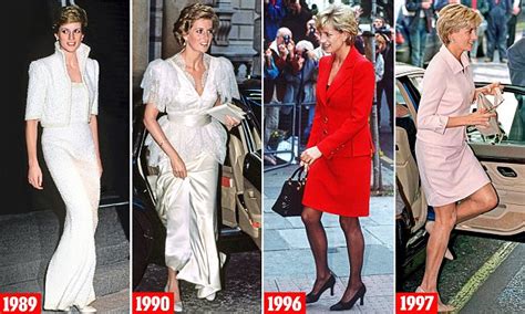 Dianas Life In Fashion Glorious Photos Daily Mail Online