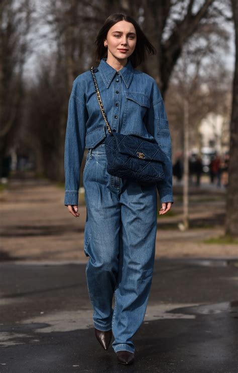 The Canadian Tuxedo Is The Coolest Way To Wear Denim Who What Wear