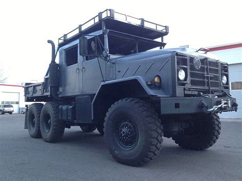 Custom Army Military 6x6 Trucks Bobbed Deuce And A Half Crewcab 5 Ton